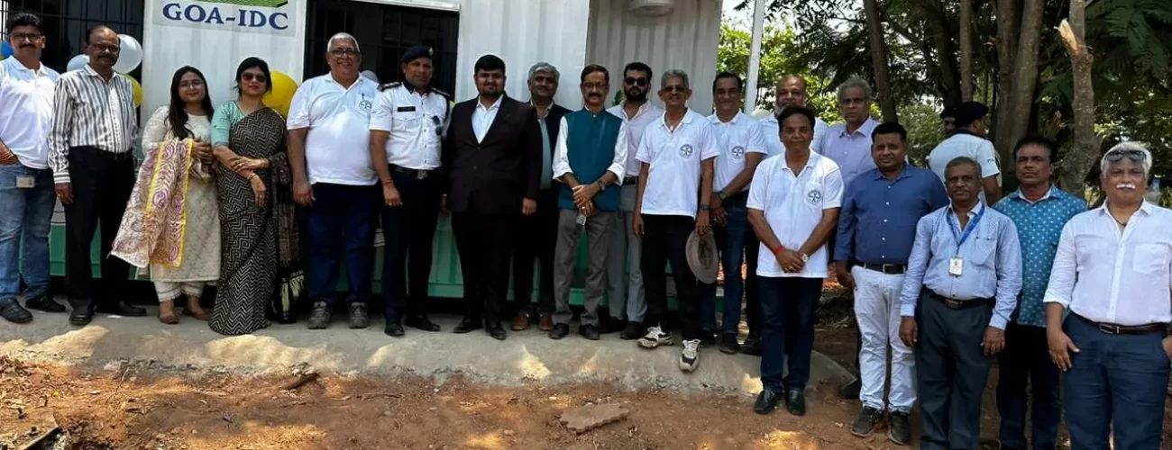 Verna Industrial Association Police control room at Birla cross Junction (4)